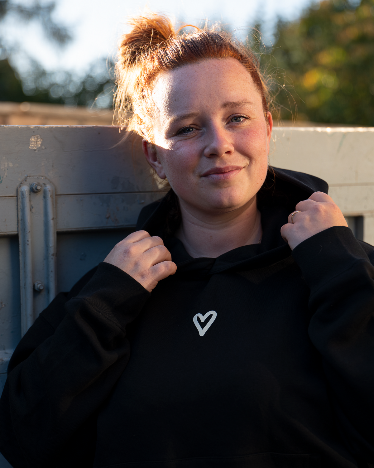 Hoodie Unisex "Ich bau mir ´ne Welt" classic