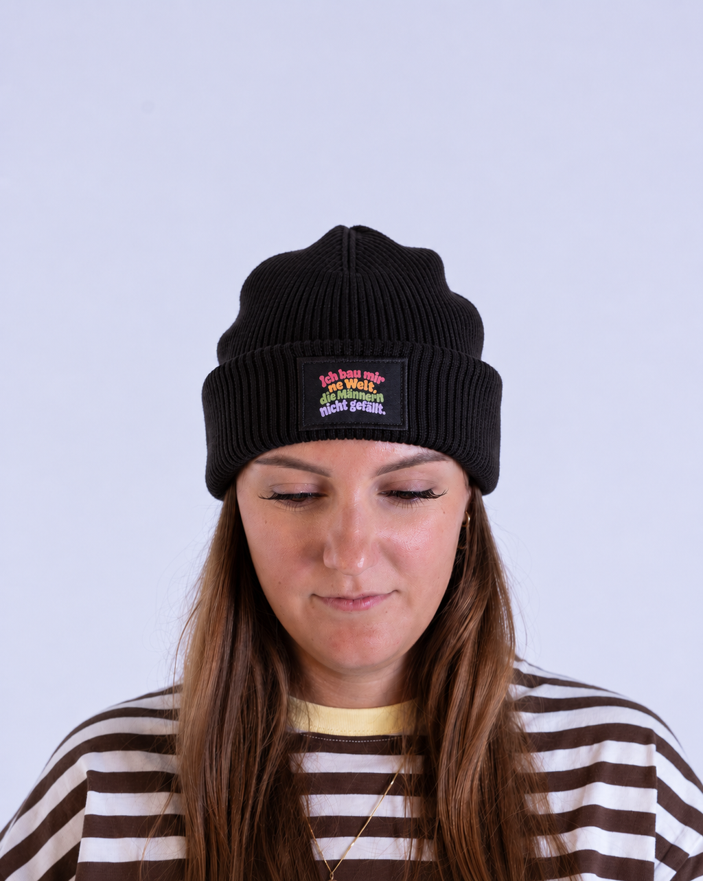 Beanie "Ich bau mir 'ne Welt"
