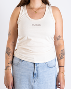 Top Damen "Bist du zu viel"