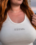 Top Damen "Bist du zu viel"