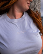 T-Shirt Damen "Bist du zu viel"