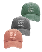 Base Cap "Halt dein Maul"