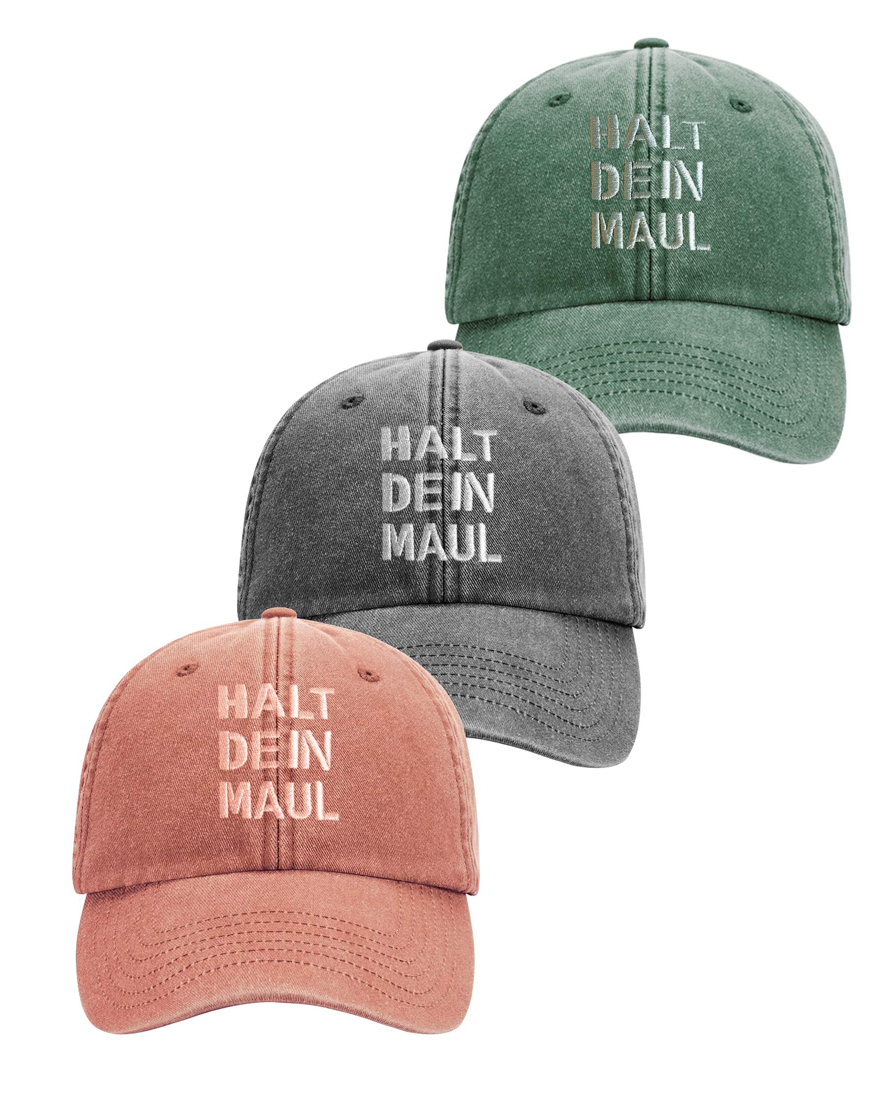 Base Cap "Halt dein Maul"