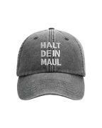 Base Cap "Halt dein Maul"