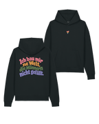 Hoodie Unisex "Ich bau mir ´ne Welt" colourful