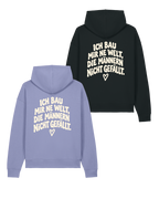 Hoodie Unisex "Ich bau mir ´ne Welt" classic