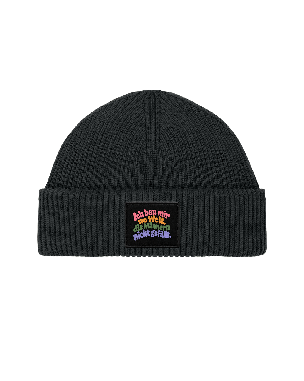 Beanie "Ich bau mir 'ne Welt"