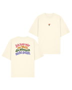 T-Shirt Unisex "Ich bau mir ´ne Welt" colourful