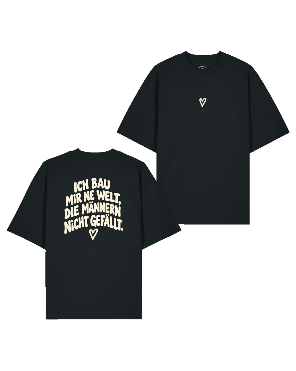 T-Shirt Unisex "Ich bau mir ´ne Welt" classic