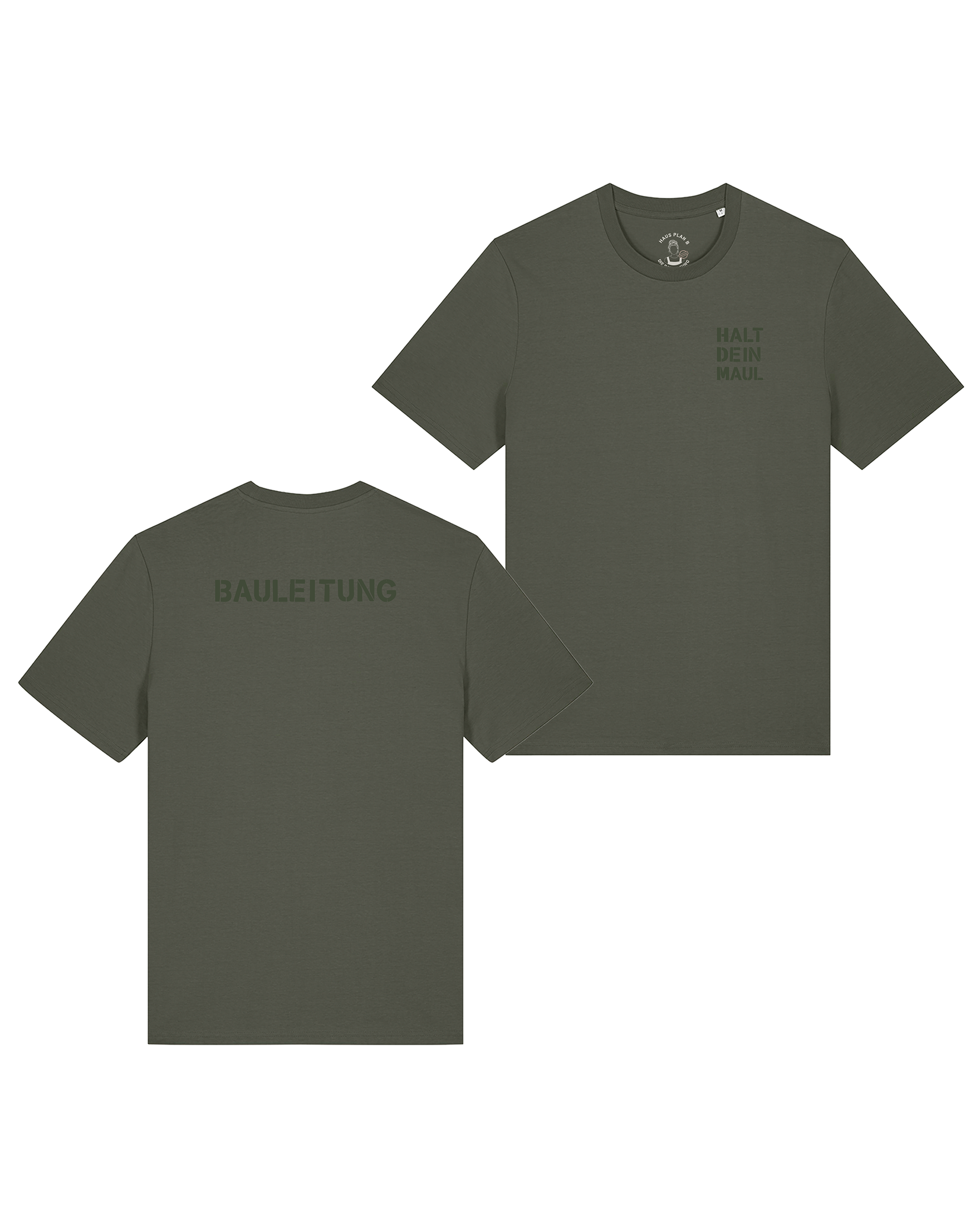 T-Shirt Unisex "Halt dein Maul"