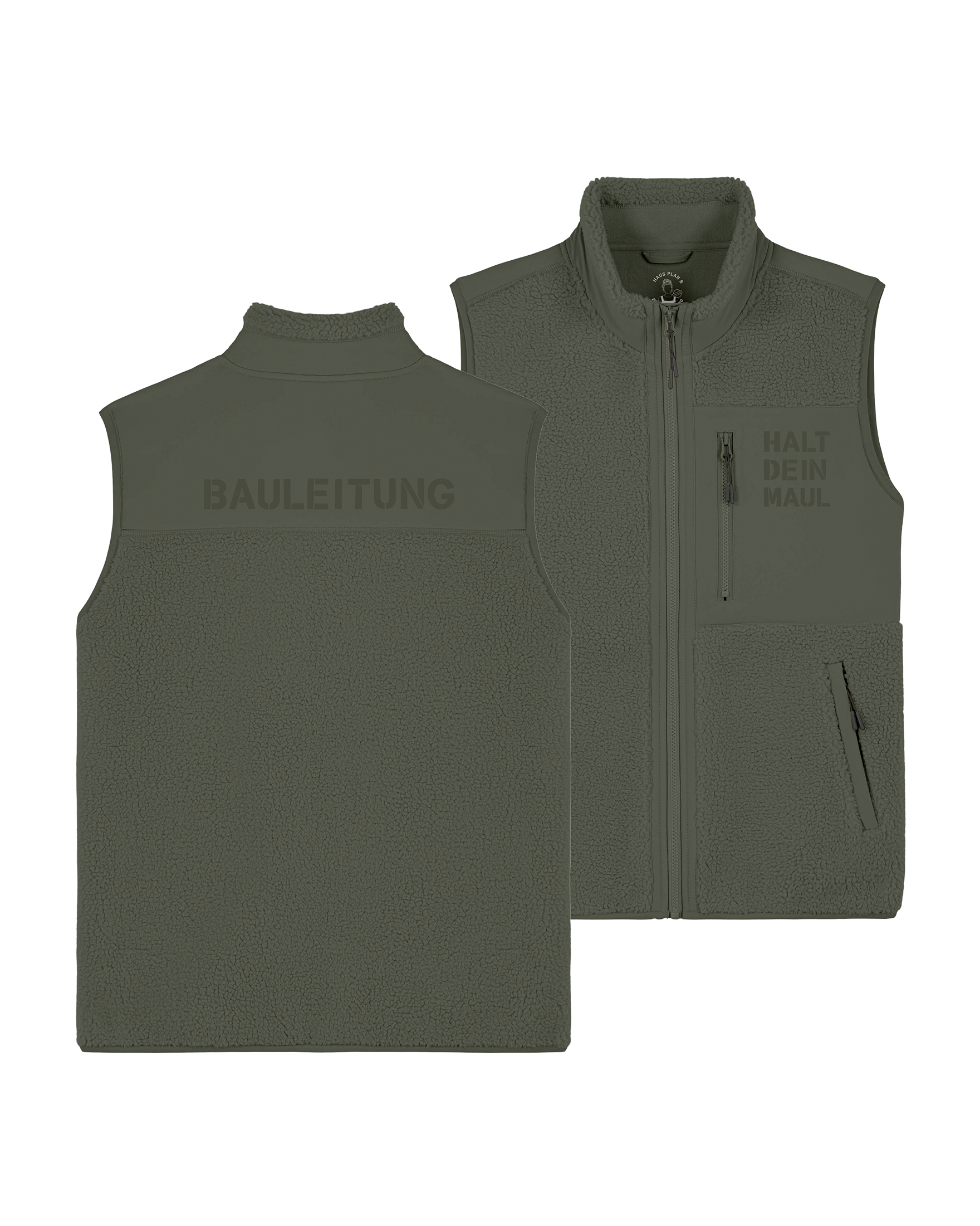 Sherpaweste "Halt dein Maul"