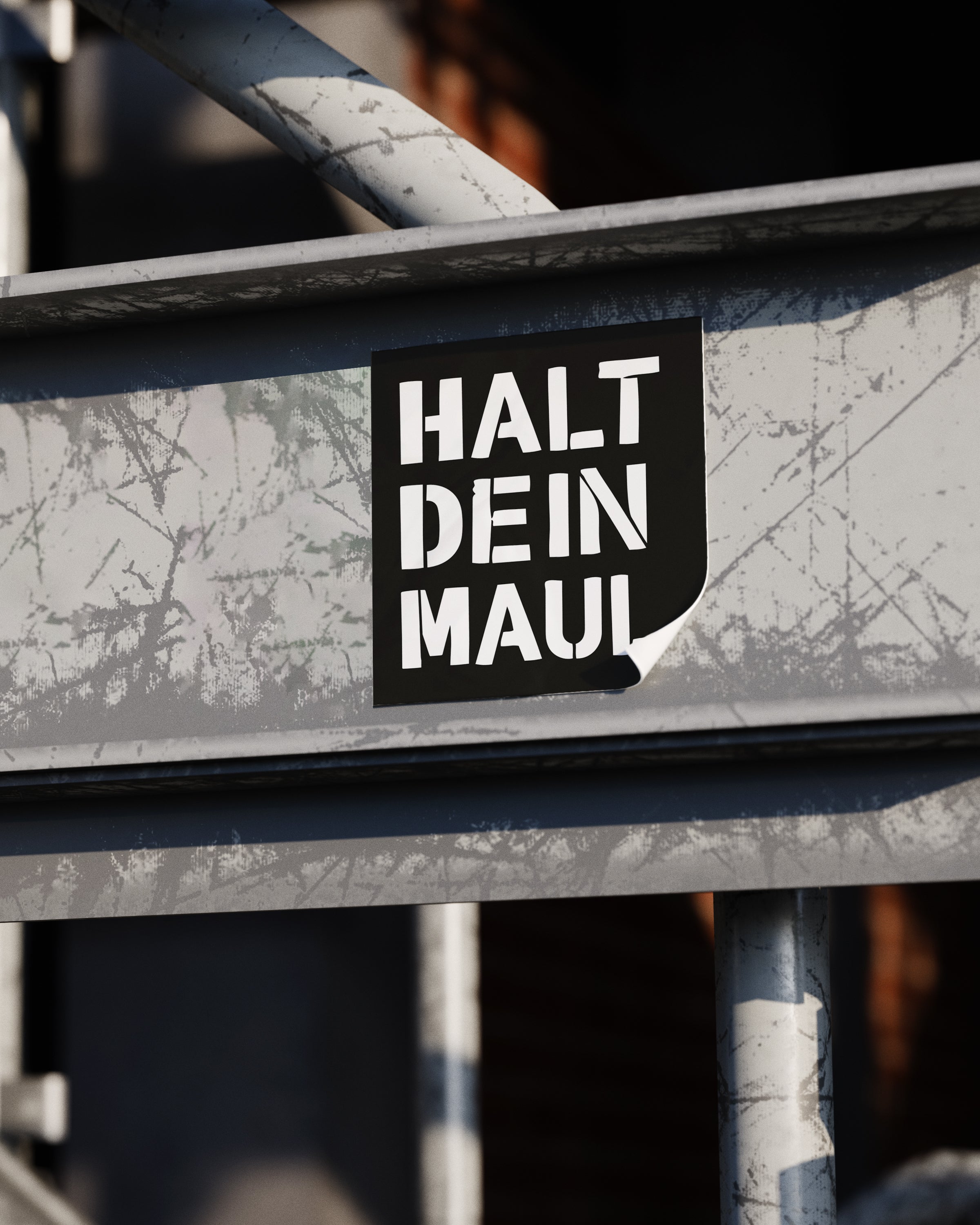Stickerset "Halt dein Maul"