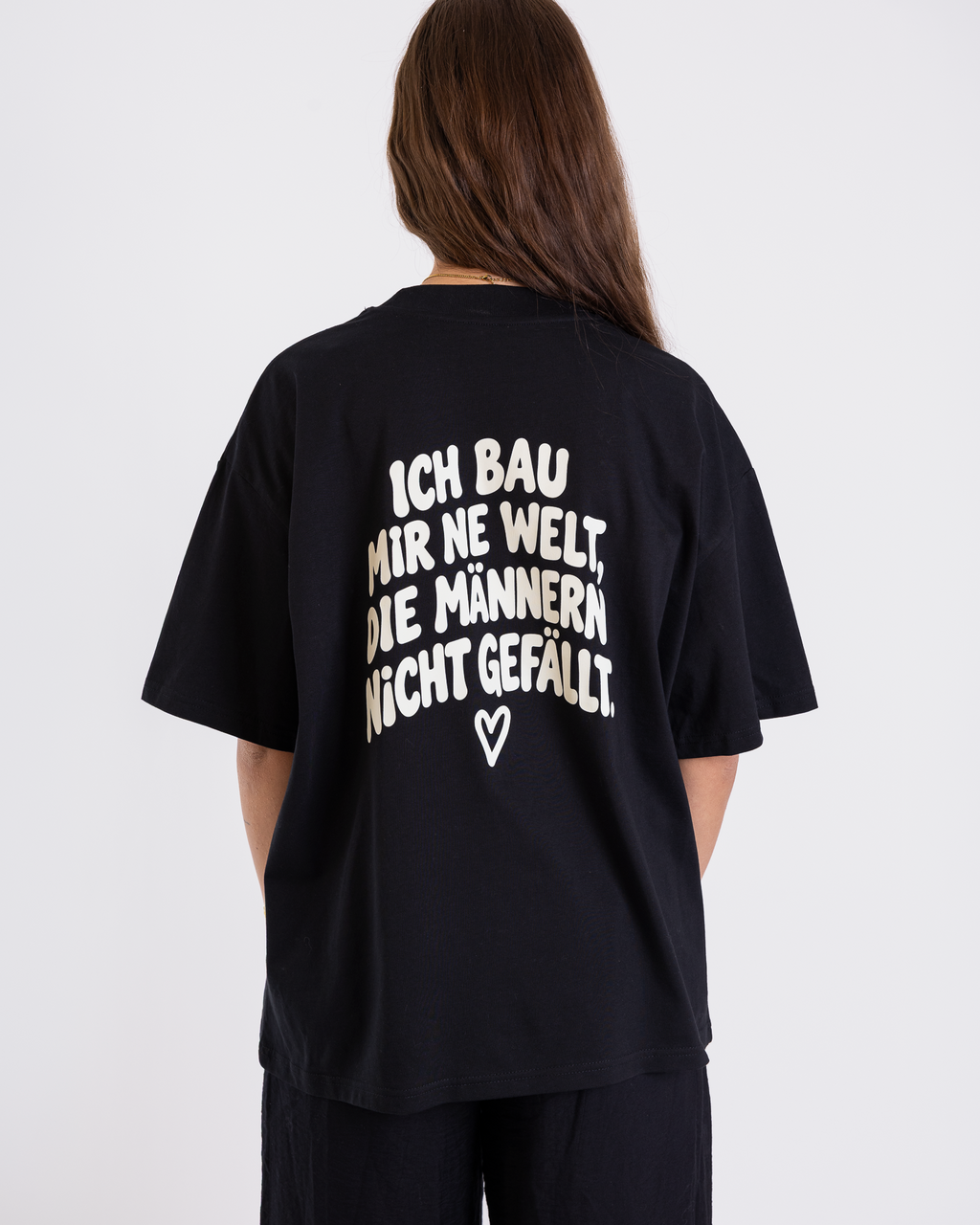 T-Shirt Unisex "Ich bau mir ´ne Welt" classic