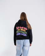 Hoodie Unisex "Ich bau mir ´ne Welt" colourful