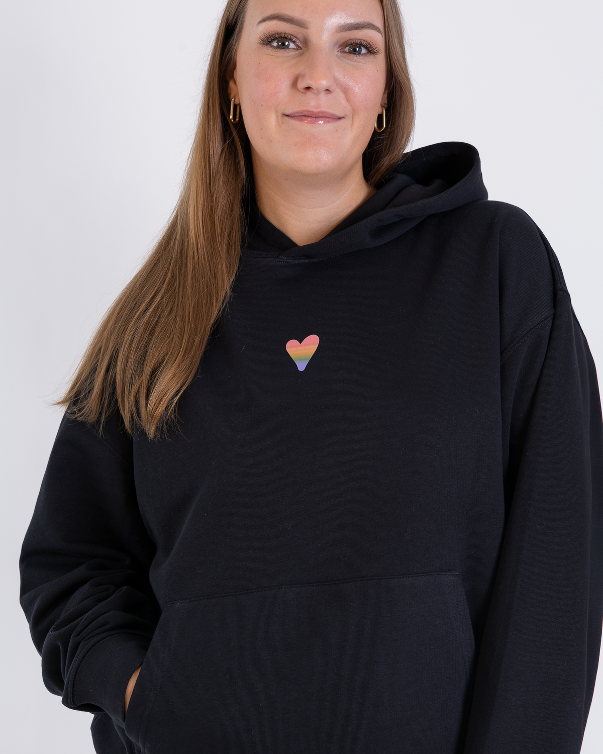 Hoodie Unisex "Ich bau mir ´ne Welt" colourful