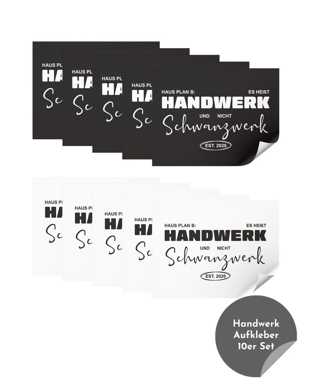Sticker "Handwerk"