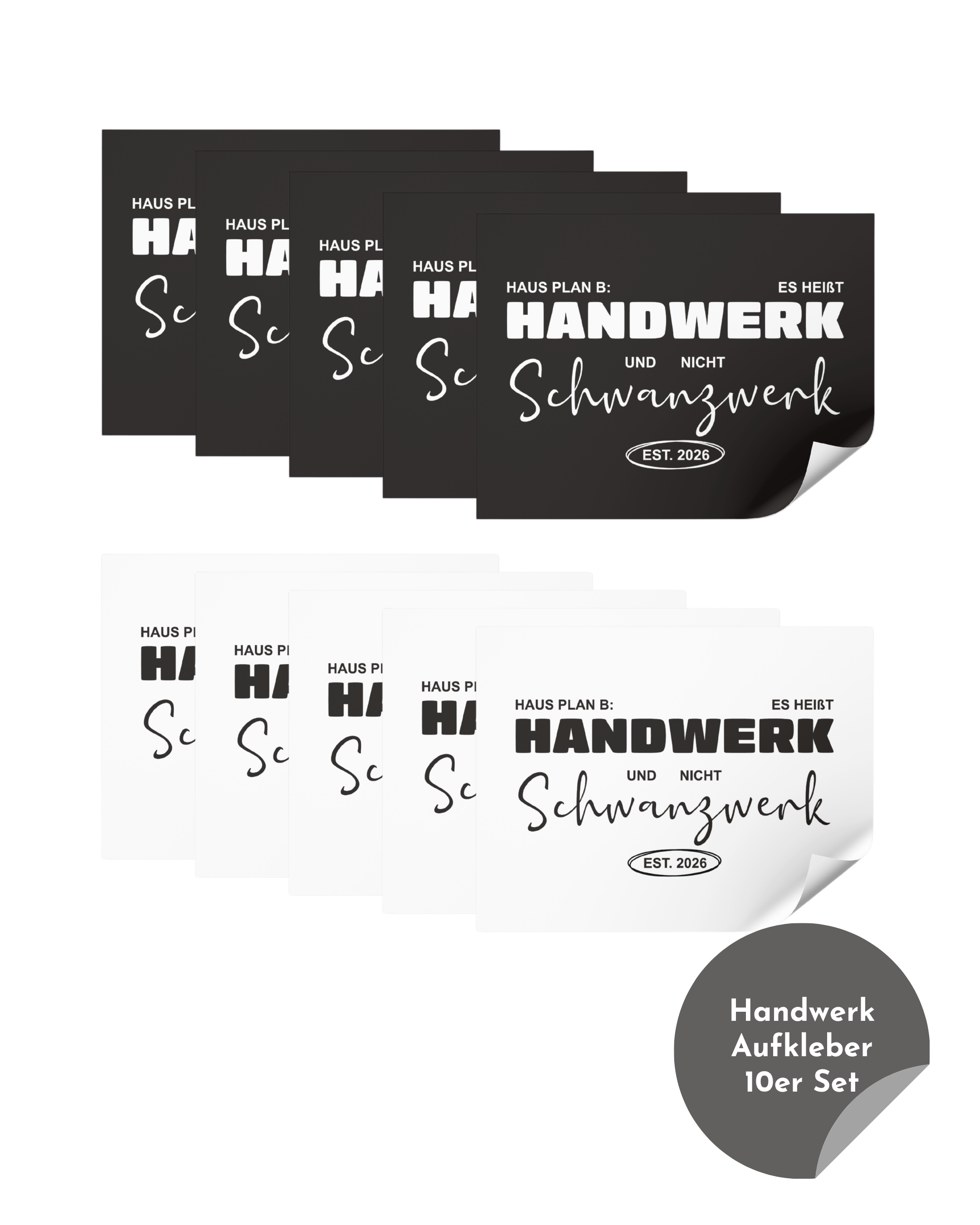 Sticker "Handwerk"