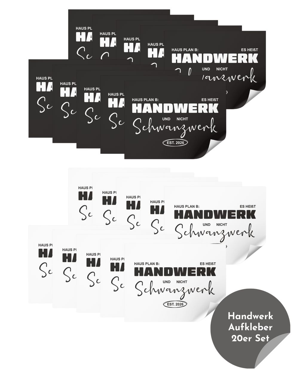 Sticker "Handwerk"