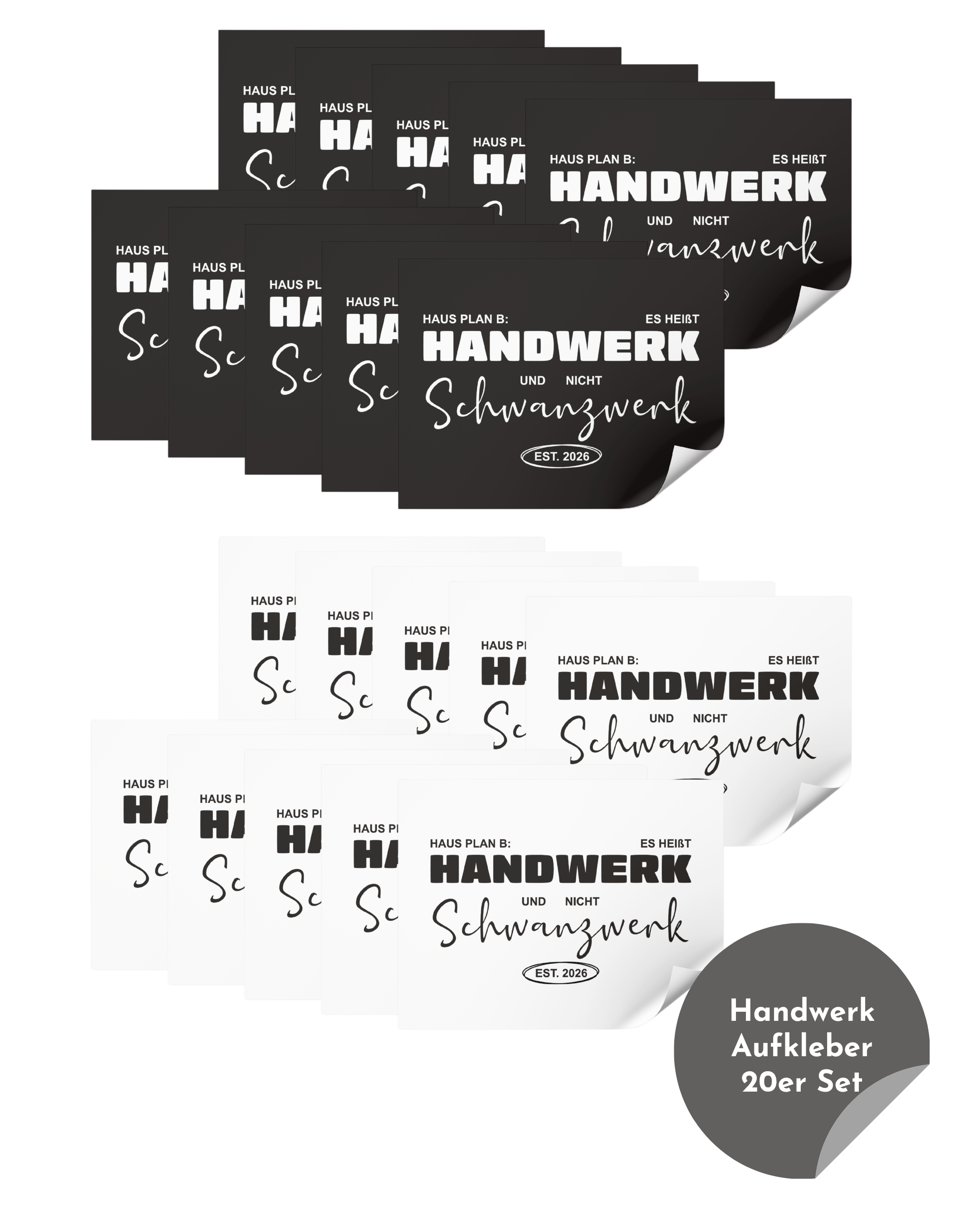 Sticker "Handwerk"