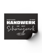 Sticker "Handwerk"